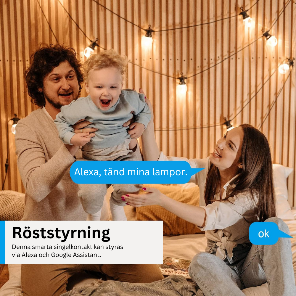 Smart uttag med Alexa