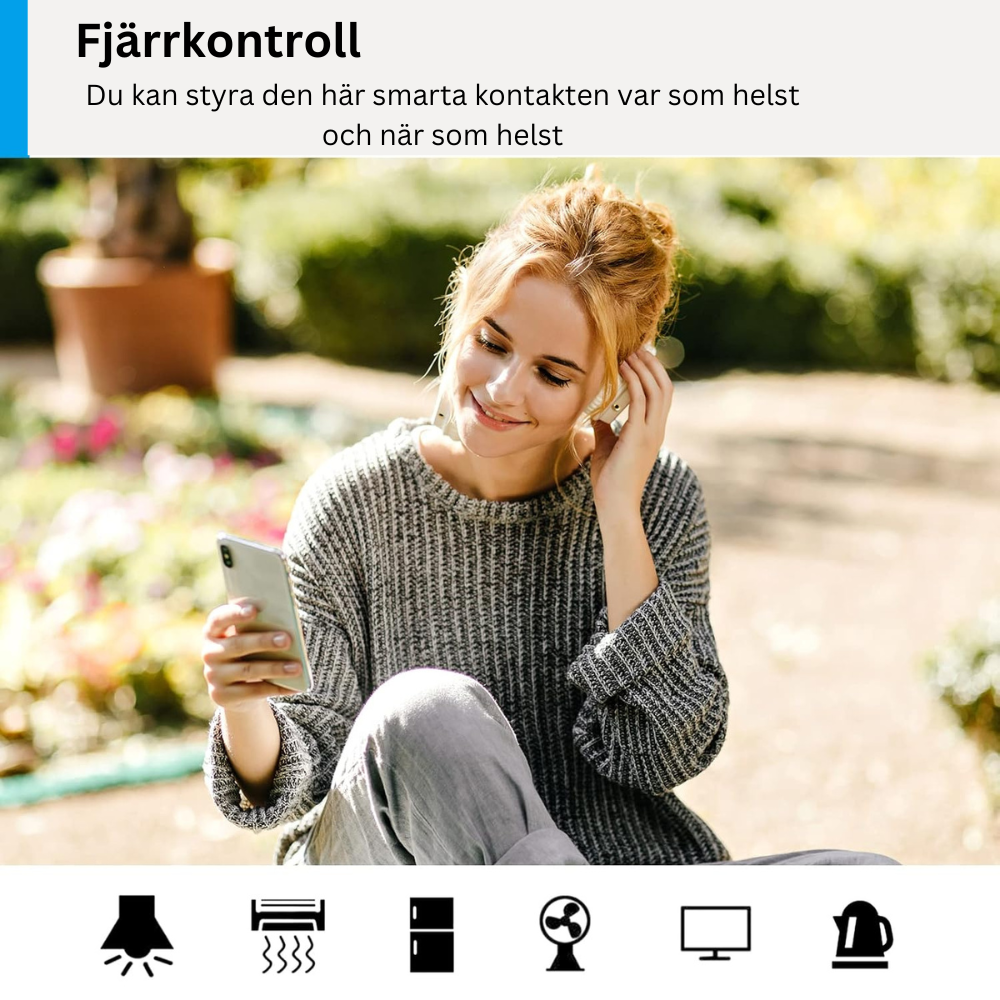 Smart uttag med Alexa