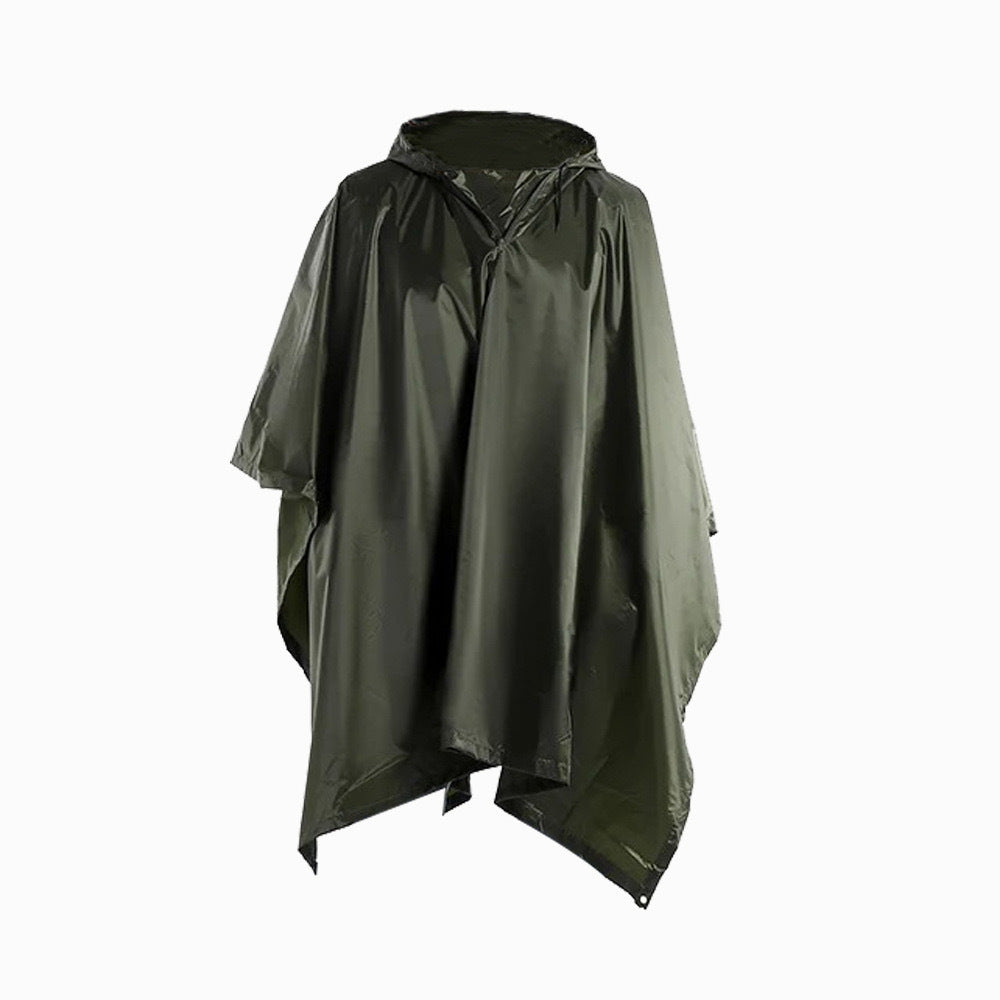 Vattentät och Lätt Regnponcho