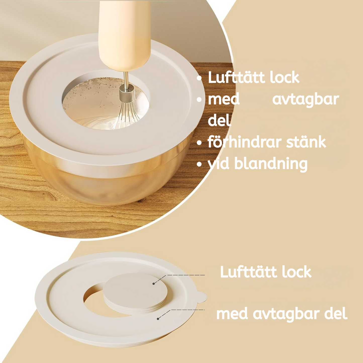 Bunksats med lufttäta lock