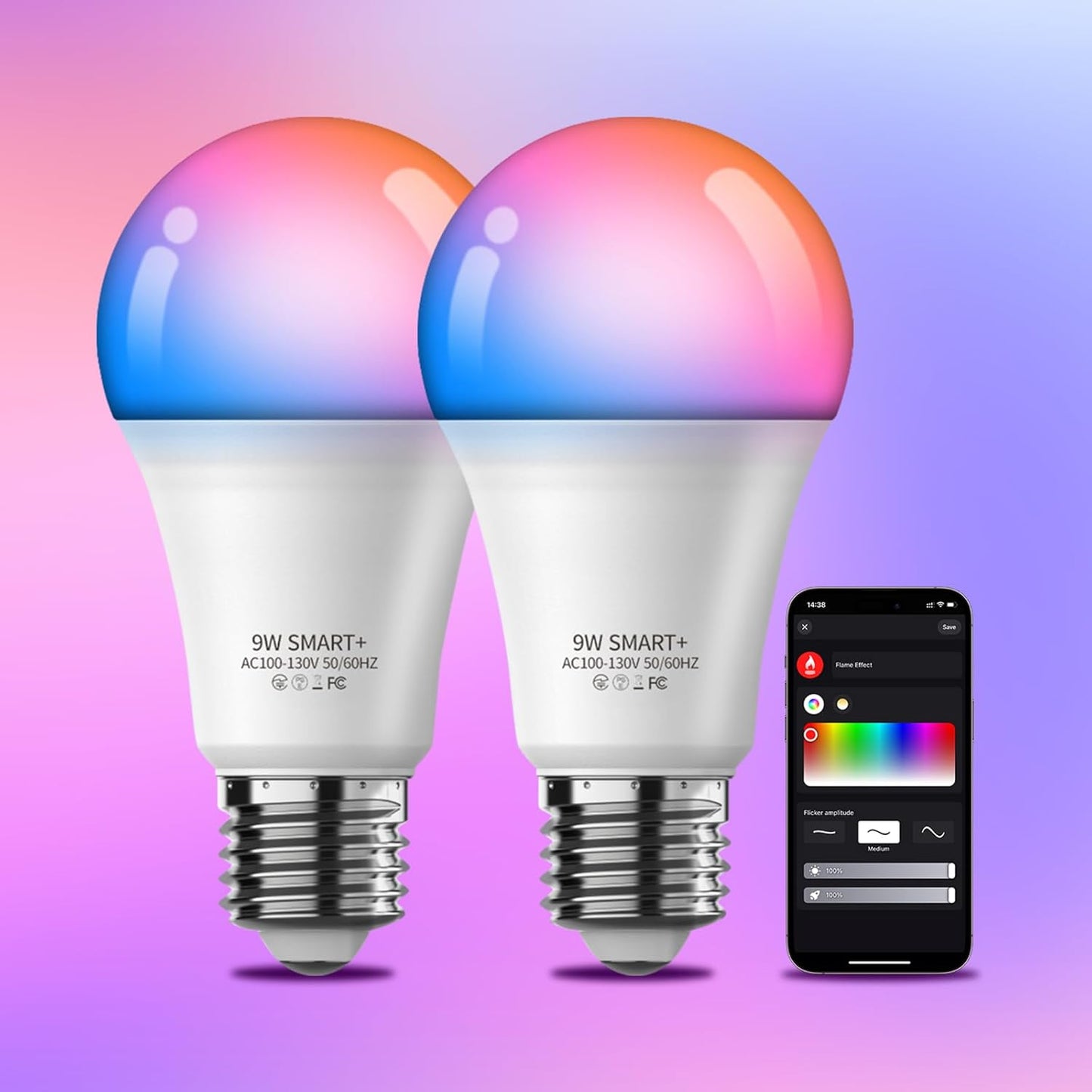 Smarta Wifi-lampor kompatibla med Alexa