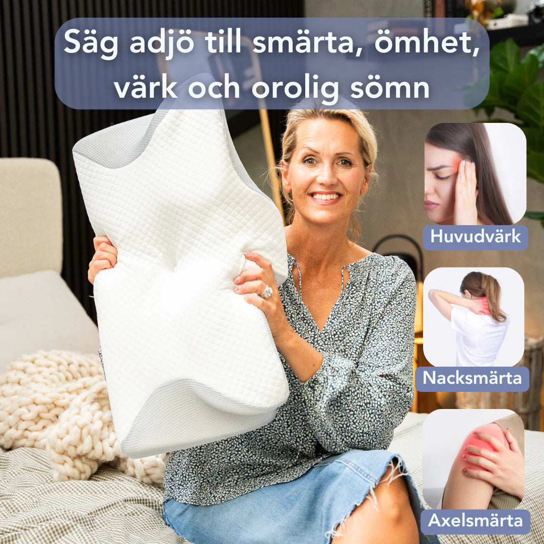 Nackkudde - Ergonomiskt Minnesskum