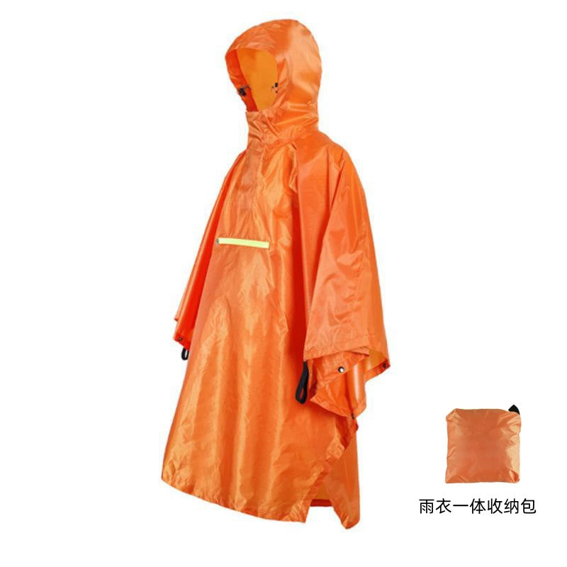 Vattentät och Lätt Regnponcho