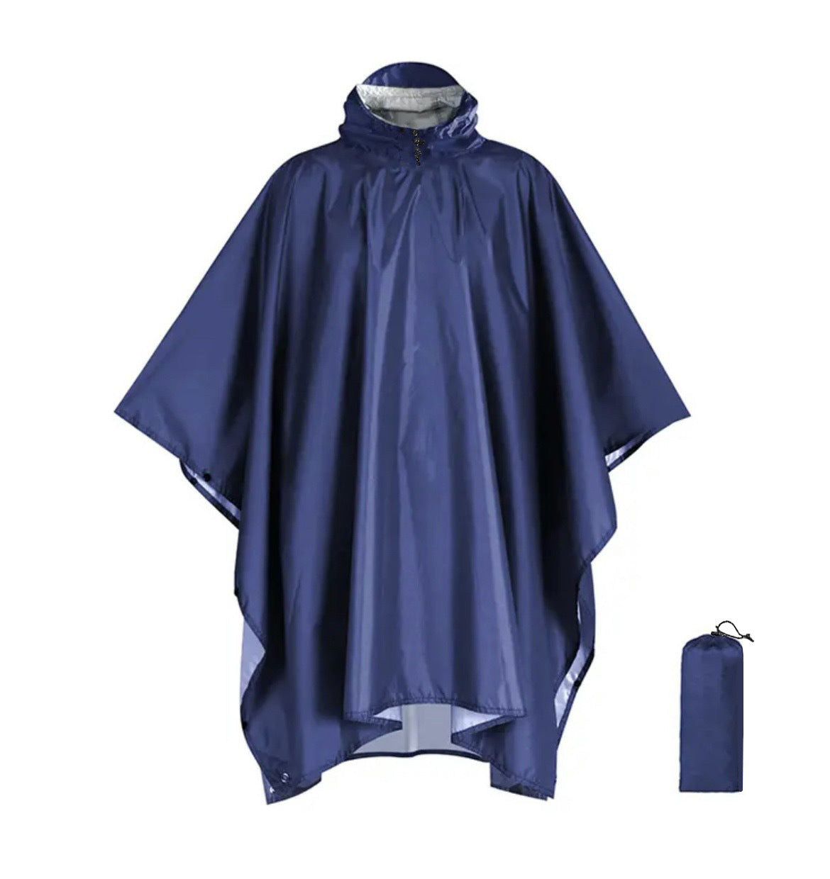 Vattentät och Lätt Regnponcho