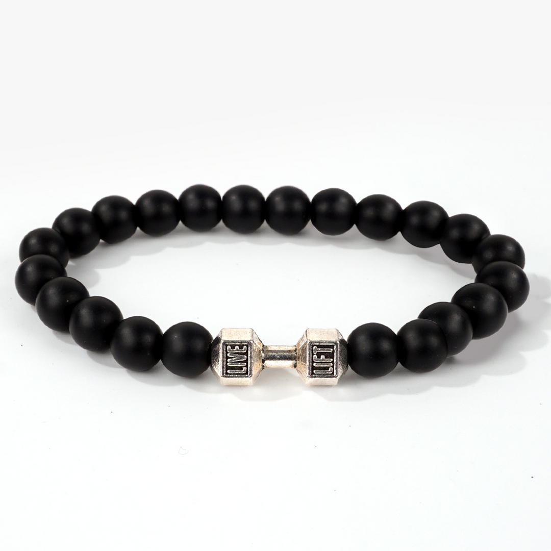 Armband med stenhandvikter