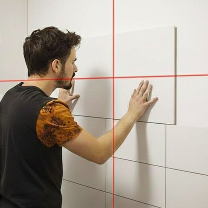 3-i-1 Digitalt Lasermåttband