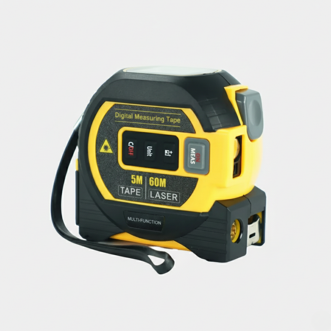 3-i-1 Digitalt Lasermåttband