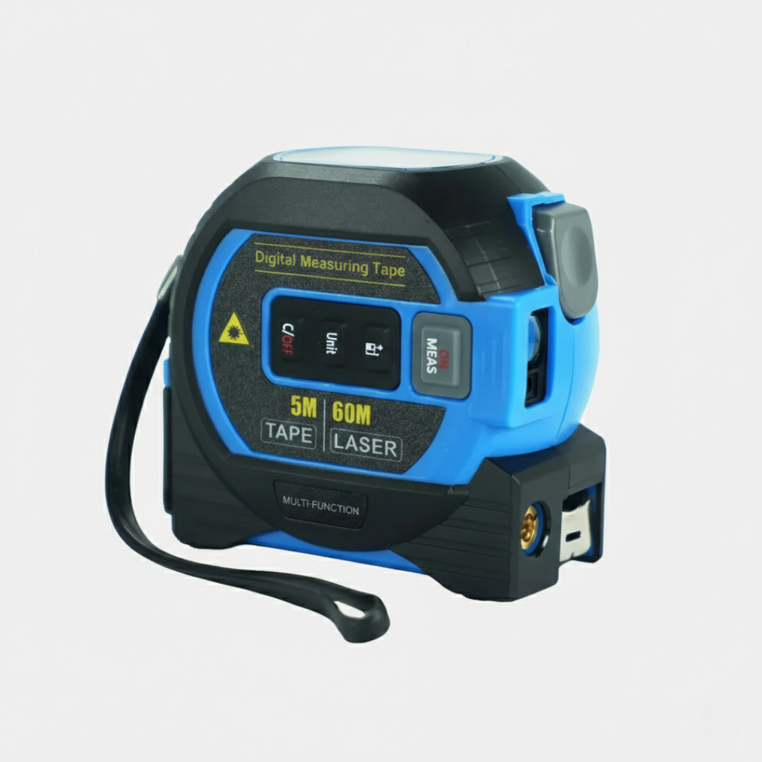 3-i-1 Digitalt Lasermåttband