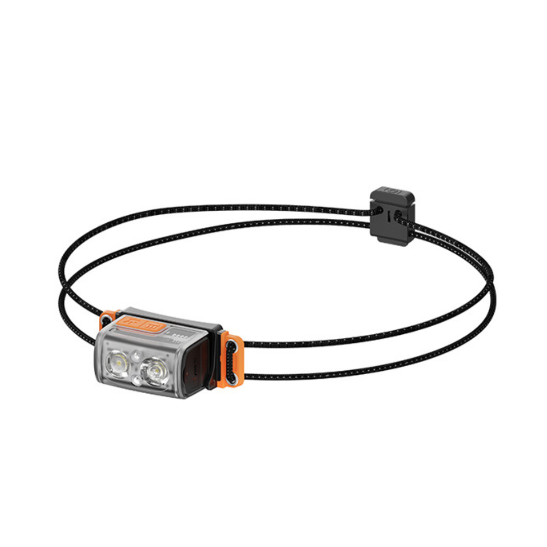 Lätt pannlampa för vandring