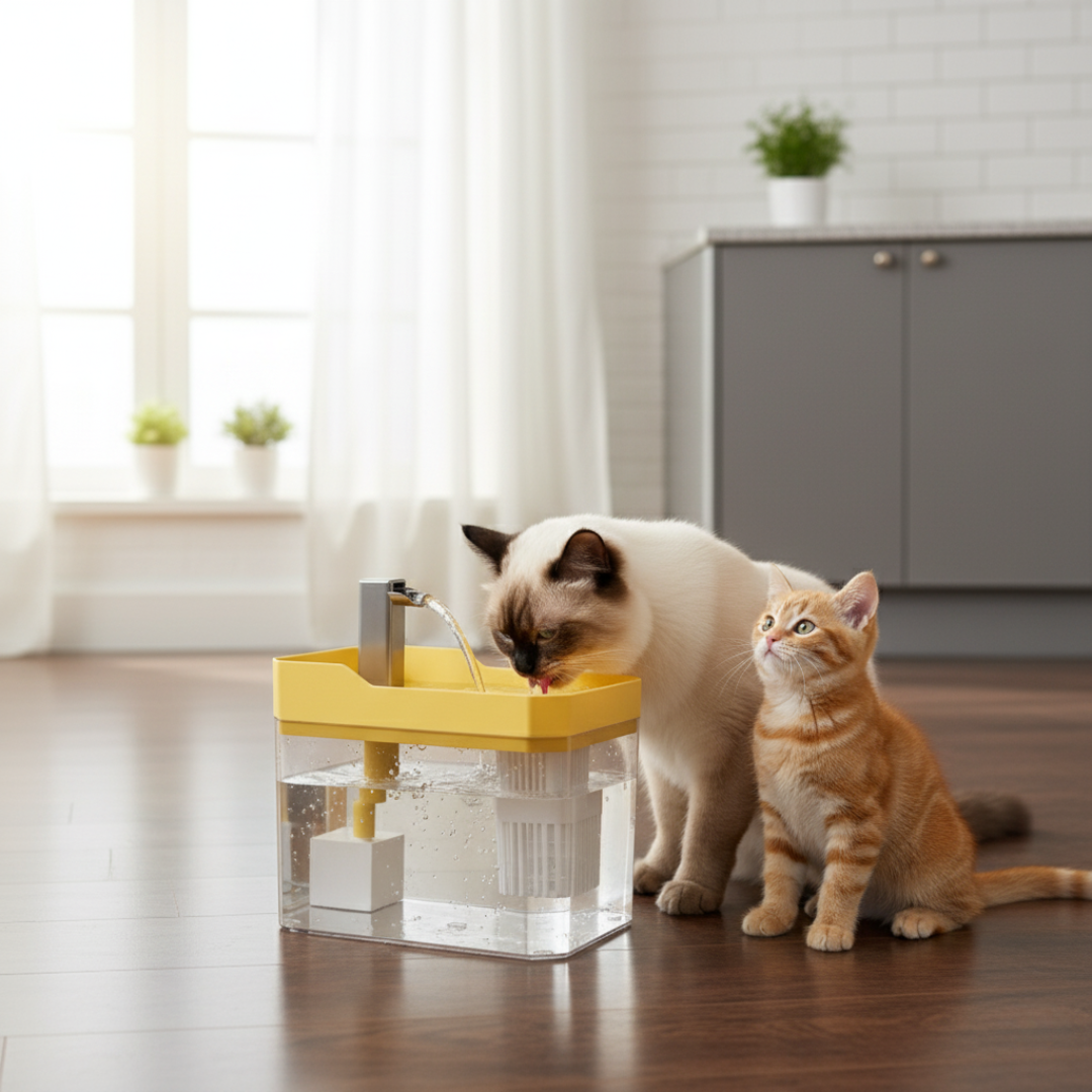 PurrFlow Fresh-fontän