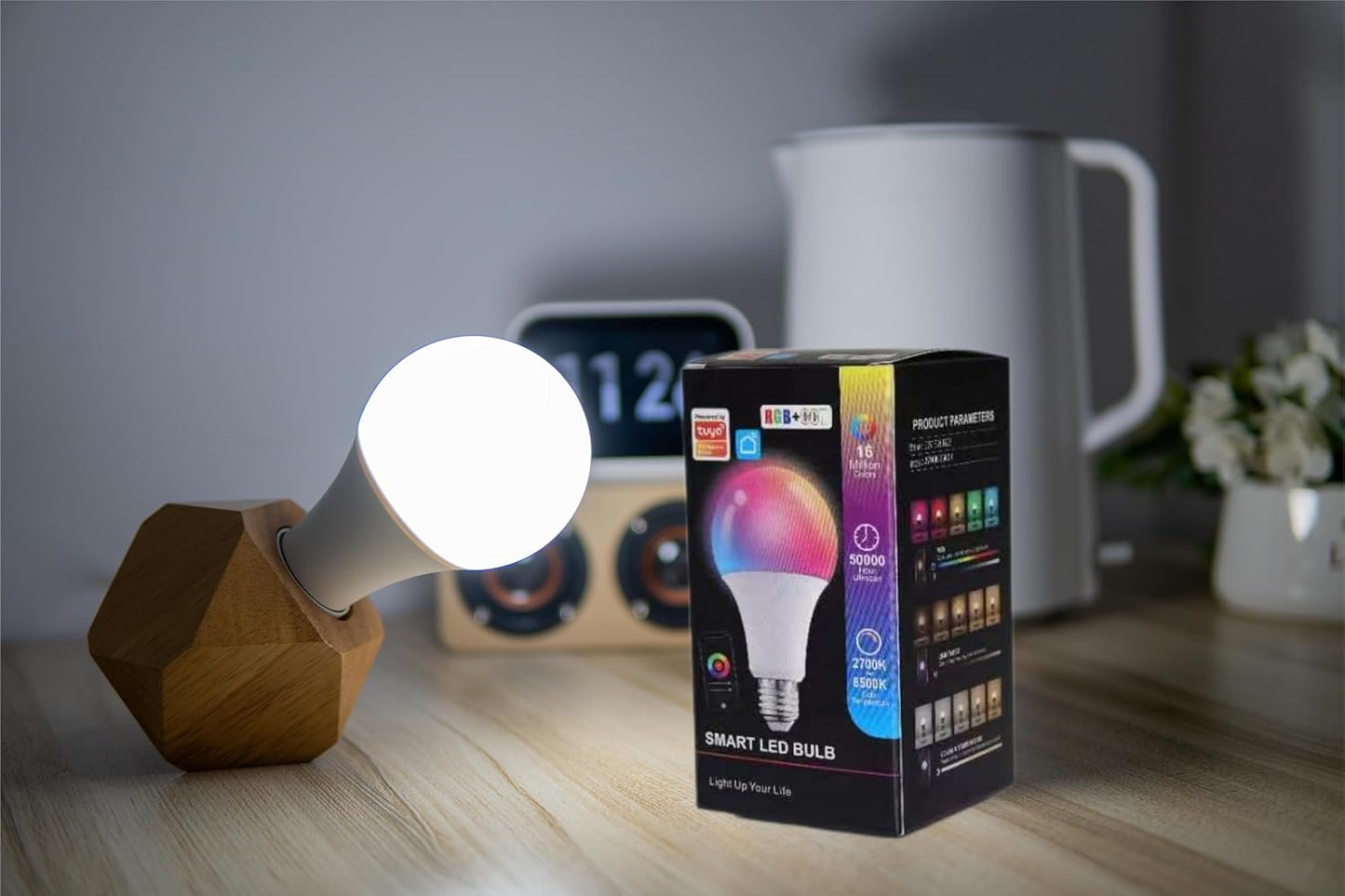 Smarta Wifi-lampor kompatibla med Alexa