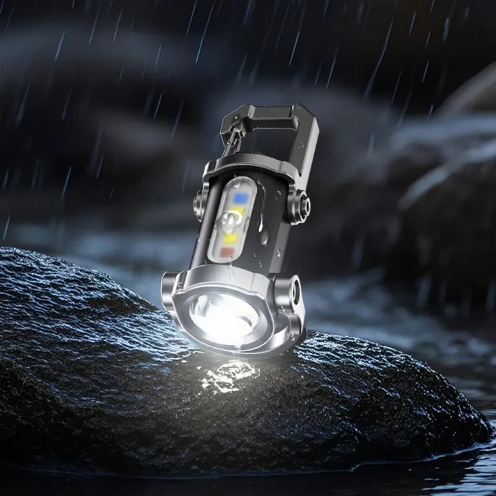 Nödlampa med nyckelring