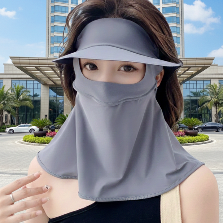 Andningsbar Helmask Med Solskydd