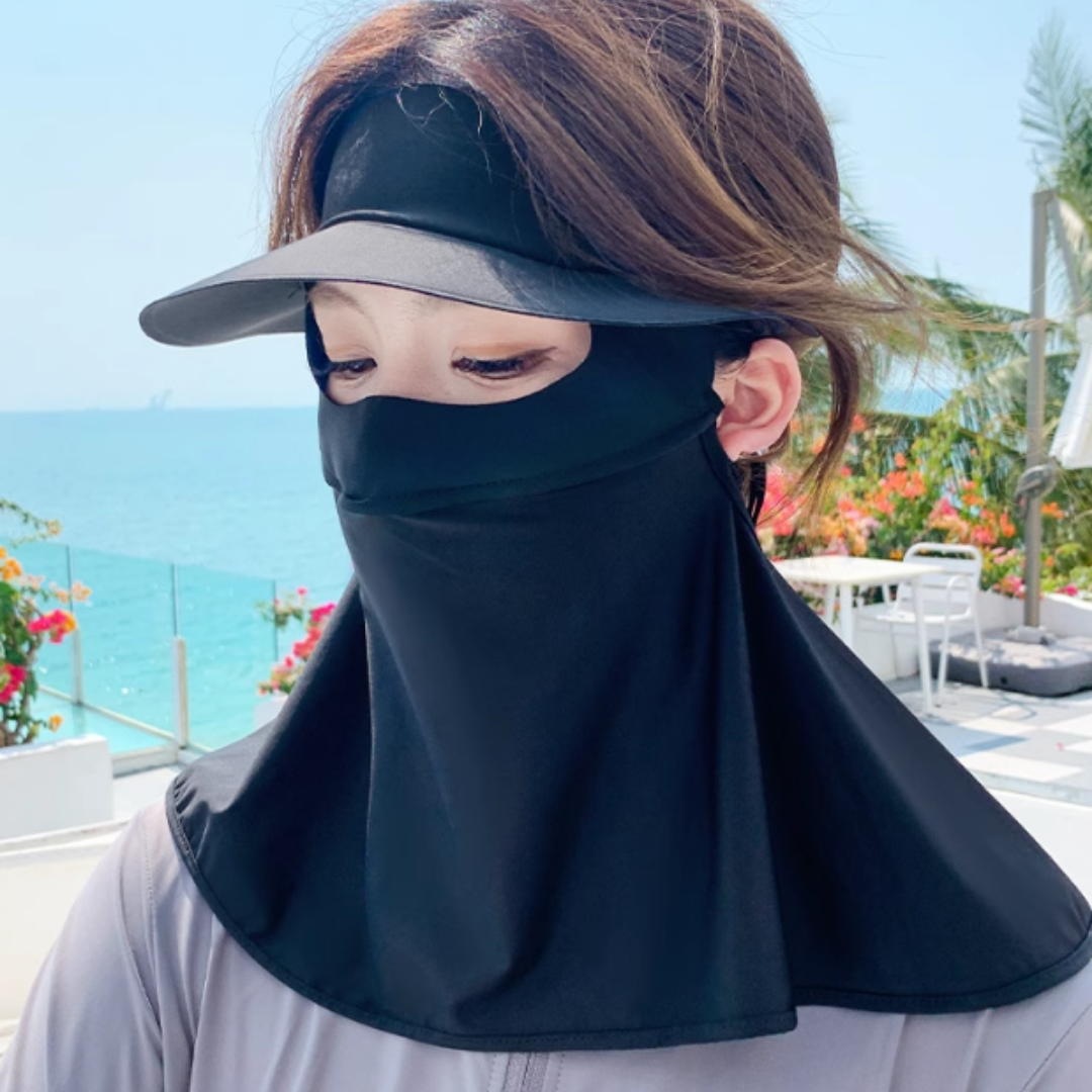 Andningsbar Helmask Med Solskydd