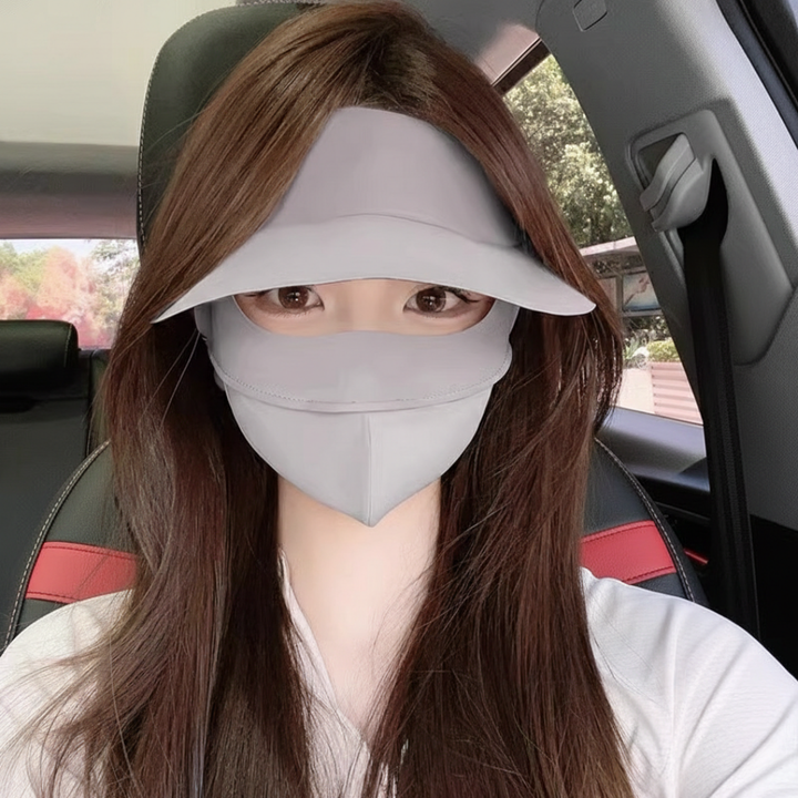 Andningsbar Helmask Med Solskydd