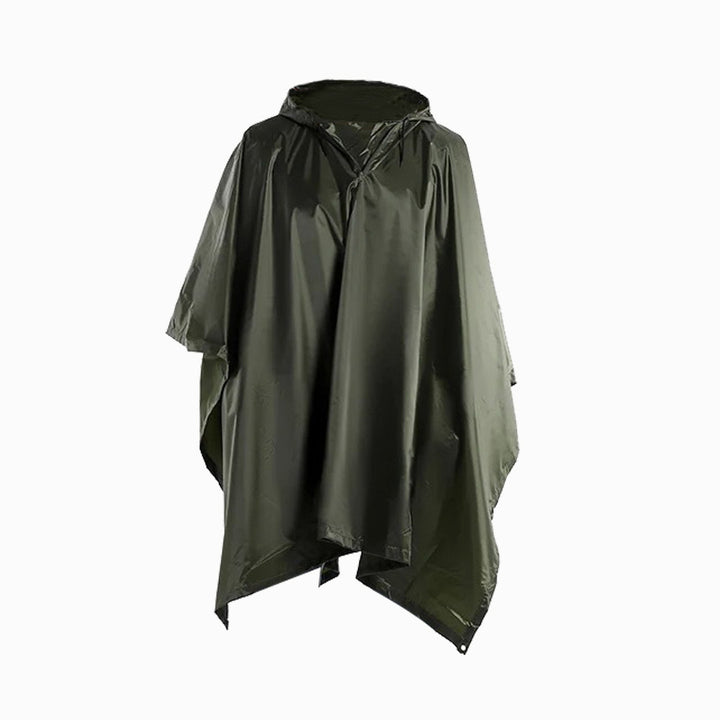 Vattentät och Lätt Regnponcho
