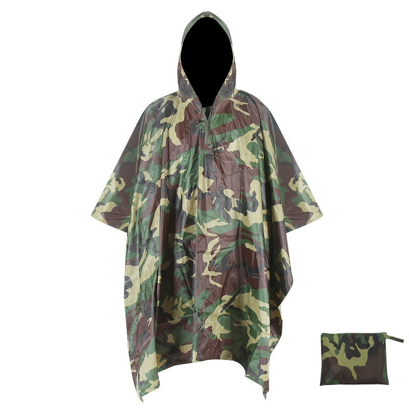 Vattentät och Lätt Regnponcho