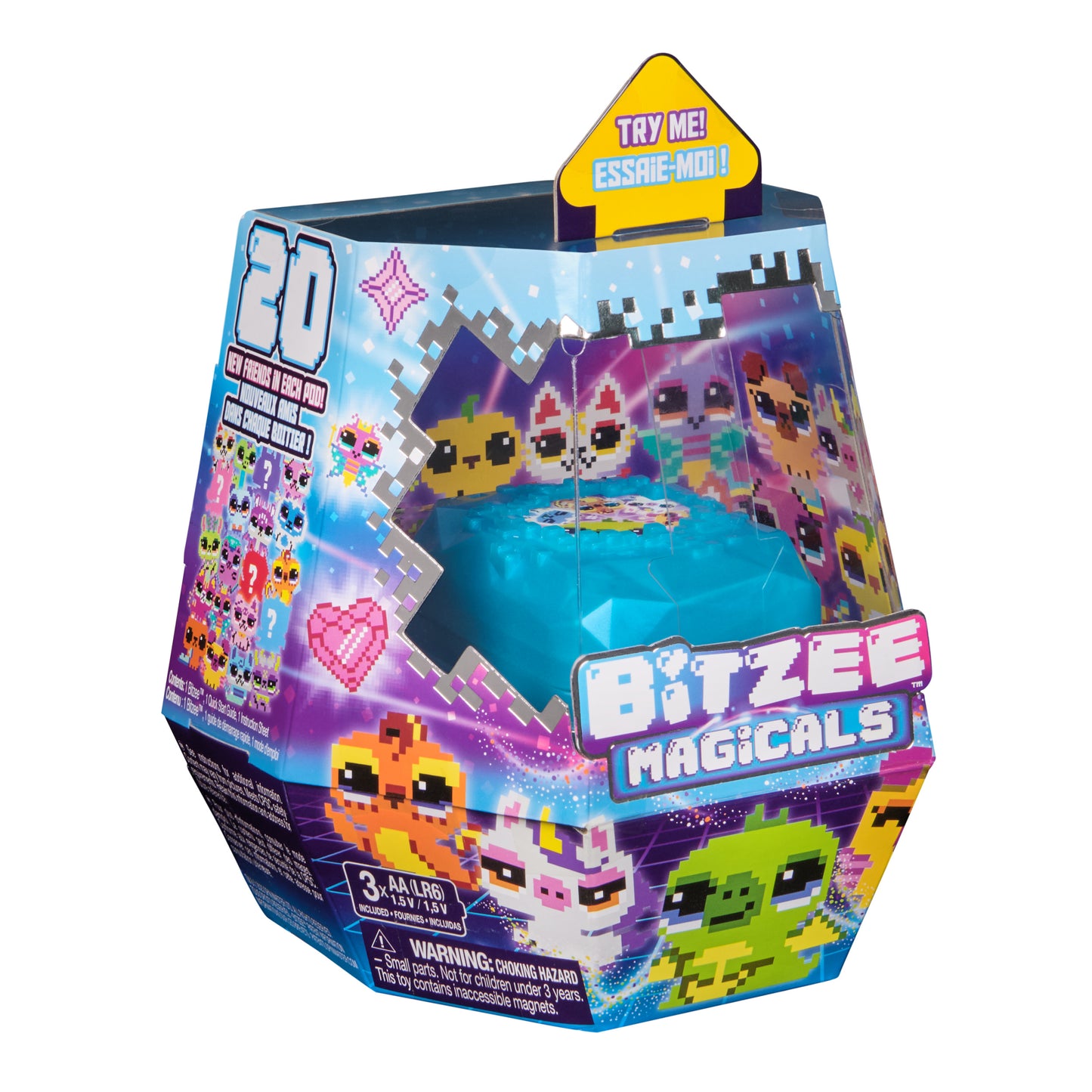 Bitzee - Magicals interaktiv leksak med 20 figurer inuti