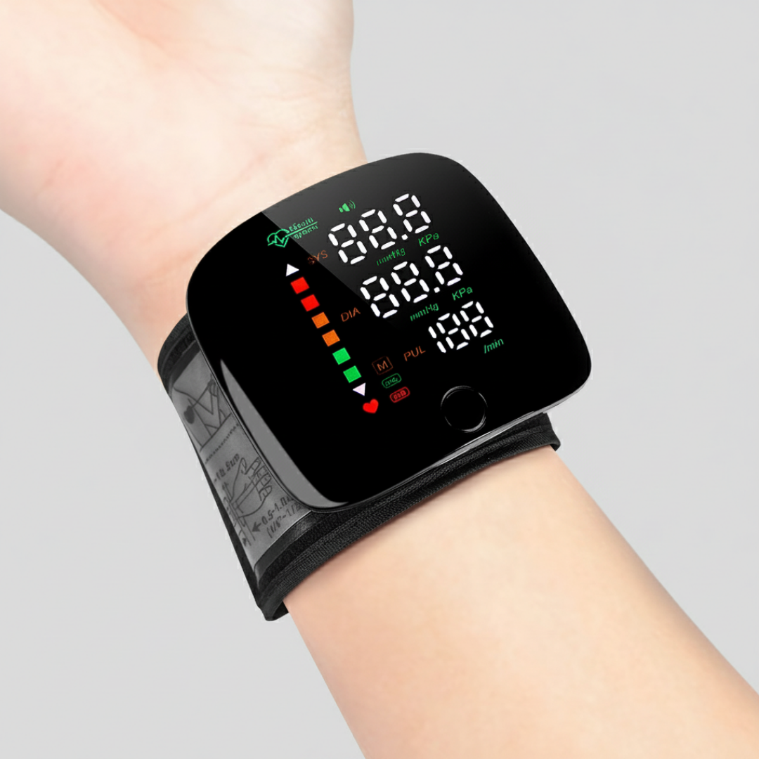 Blodtrycksmätaren För Handleden