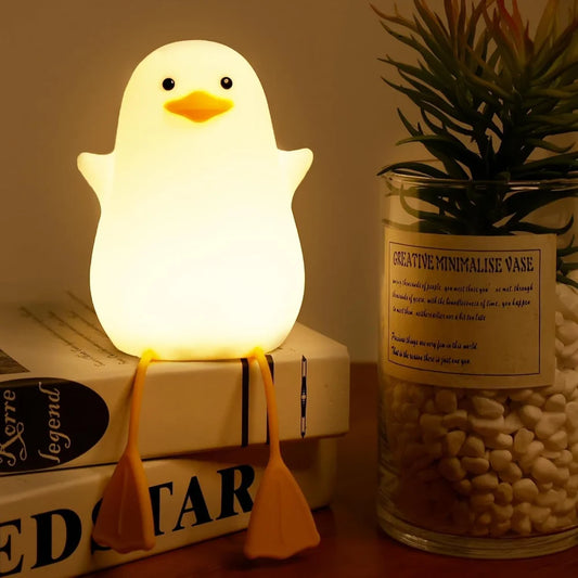 Söt anka Nattlampa