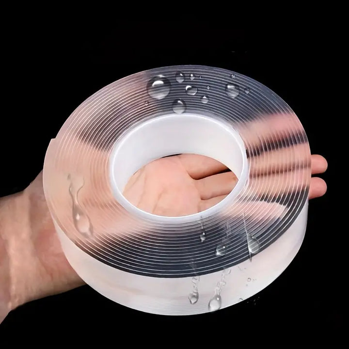 Nano-Tape – Dubbelhäftande, Återanvändbar & Transparent
