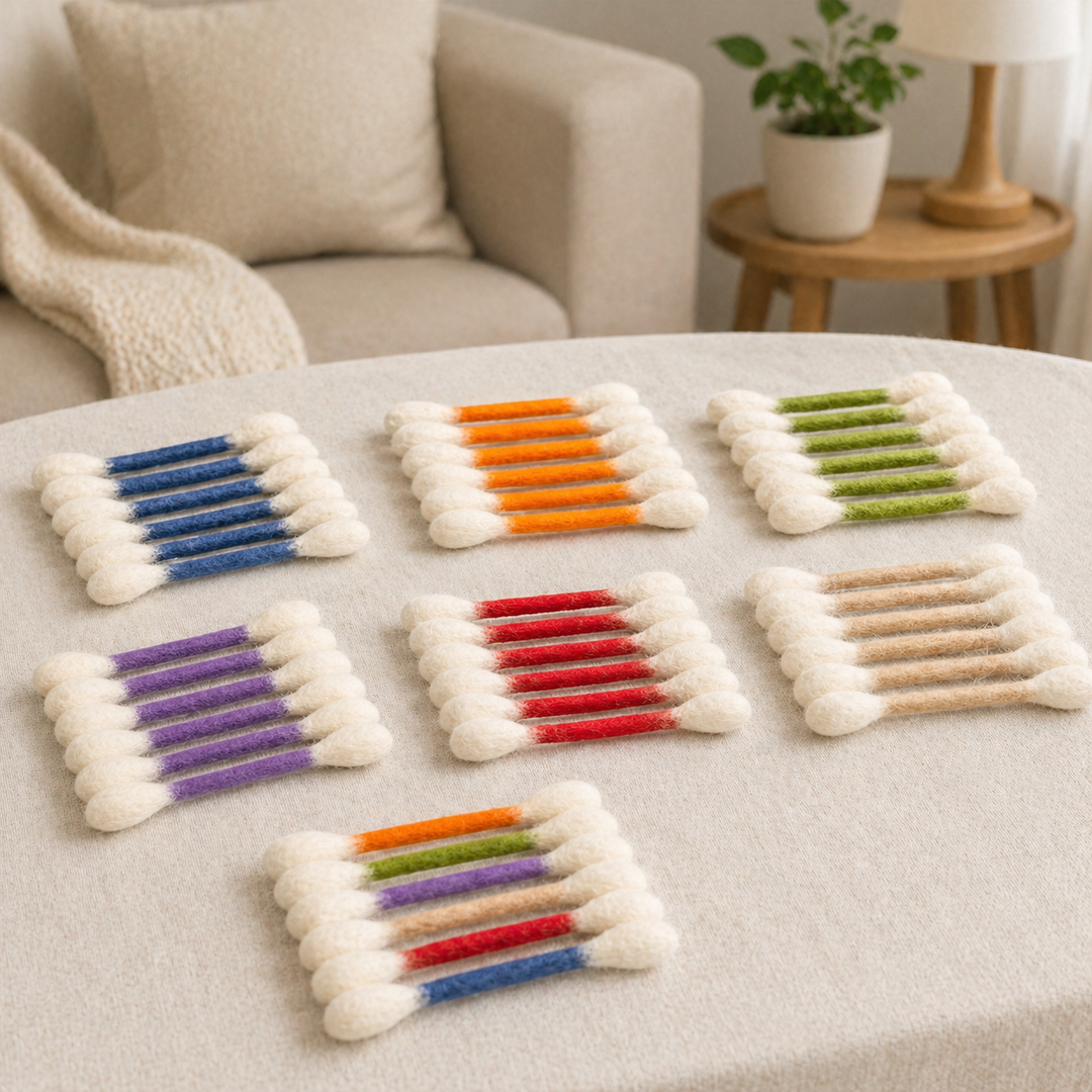 Filt Kattleksak Set