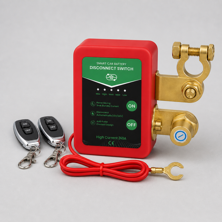 Fjärrstyrd bilbatterikontroller