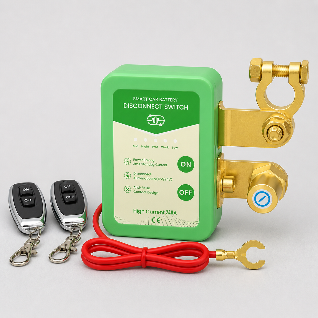 Fjärrstyrd bilbatterikontroller