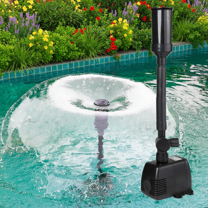 Dränkbar fontänpump