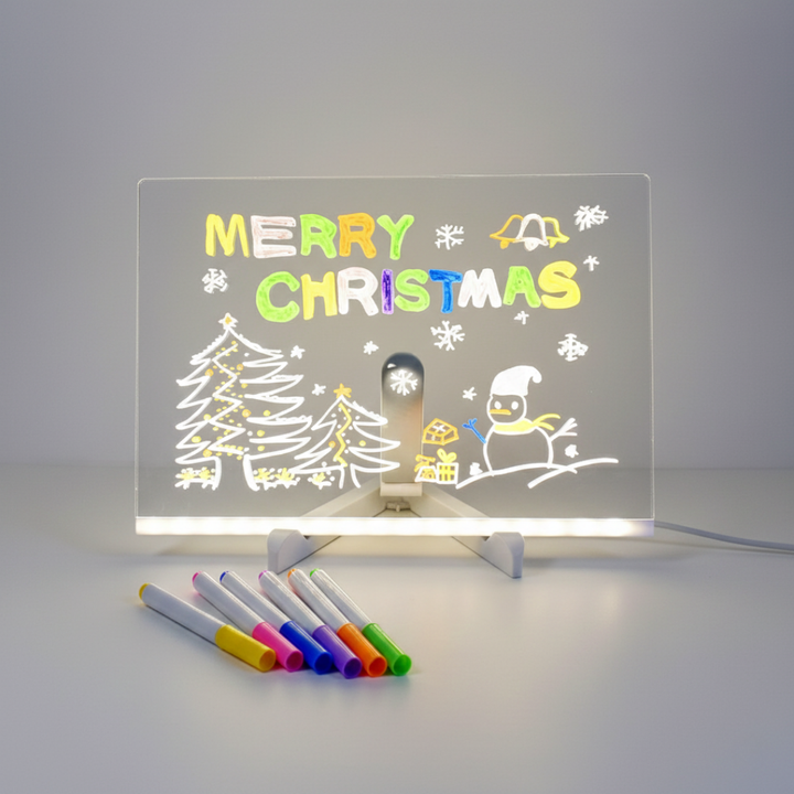 LED-Akryl Rit- Och Meddelandetavla
