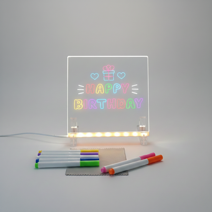 LED-Akryl Rit- Och Meddelandetavla