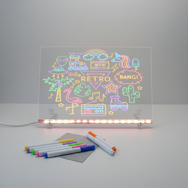LED-Akryl Rit- Och Meddelandetavla
