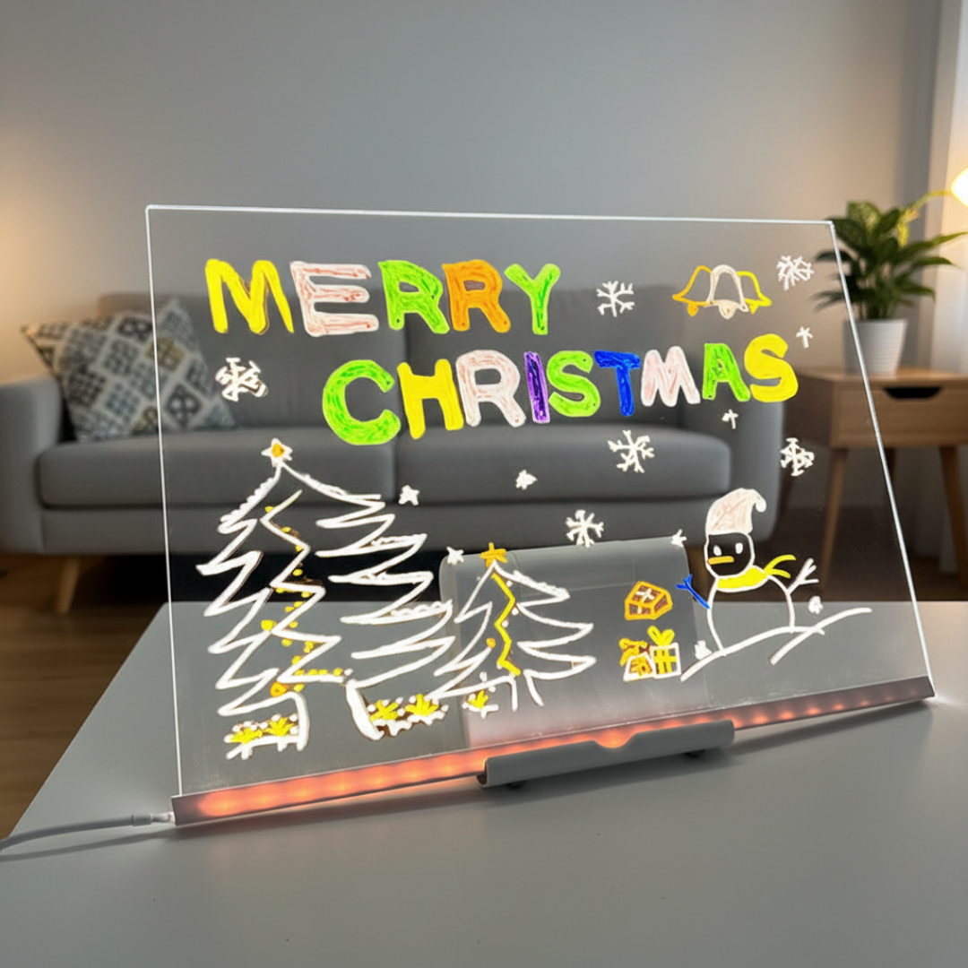 LED-Akryl Rit- Och Meddelandetavla