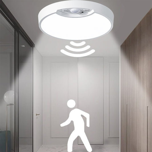 LED-taklampa med radarrörelsesensor
