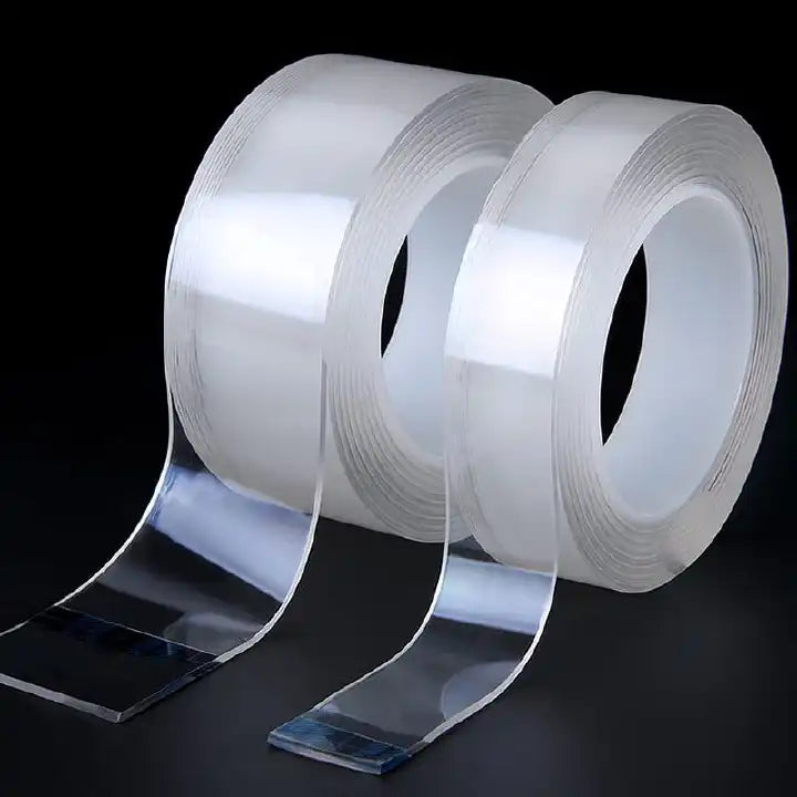 Nano-Tape – Dubbelhäftande, Återanvändbar & Transparent