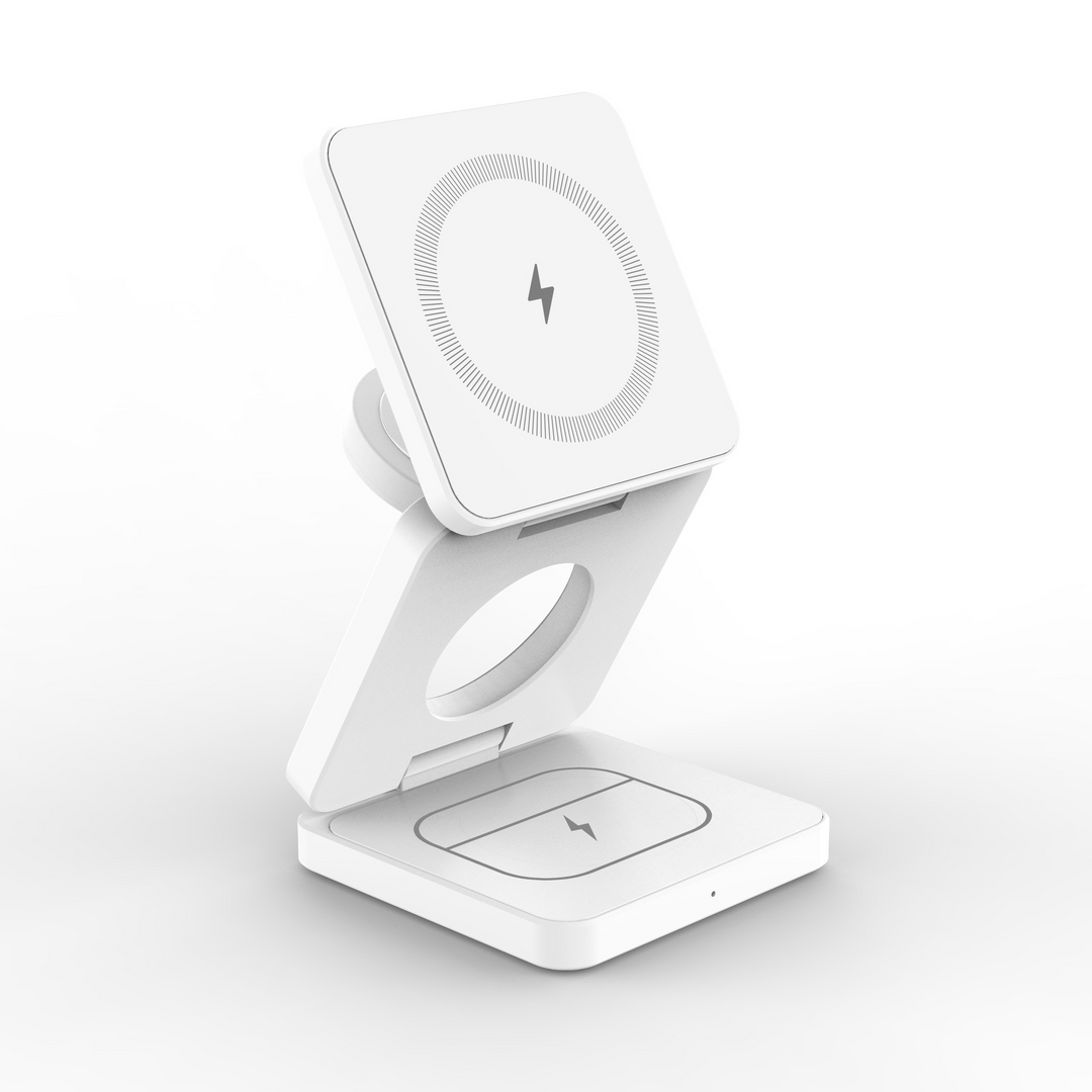 Fällbar magnetisk laddare