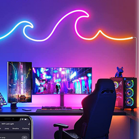 RGB Neonljusremsa