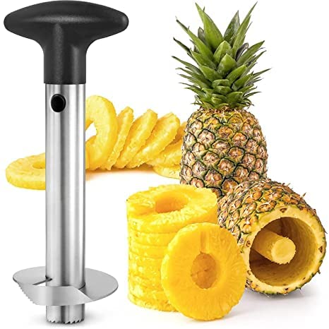Ananas-skivare och urkärnare