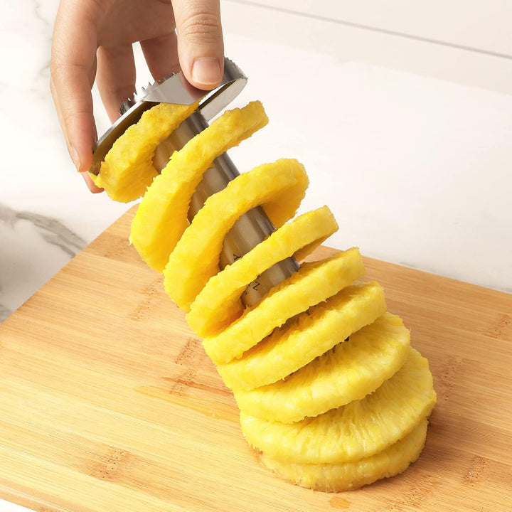 Ananas-skivare och urkärnare