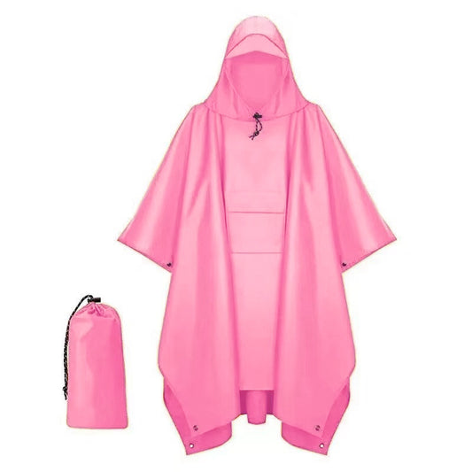 Vattentät och Lätt Regnponcho