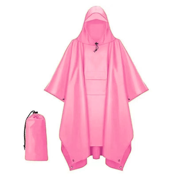 Vattentät och Lätt Regnponcho