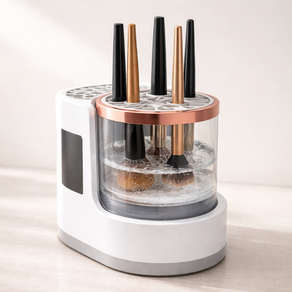 Rengöringsstation för sminkborstar