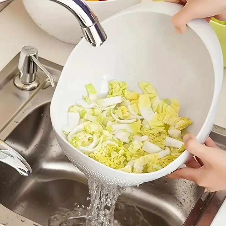 Risskål Av Plast Med Sil