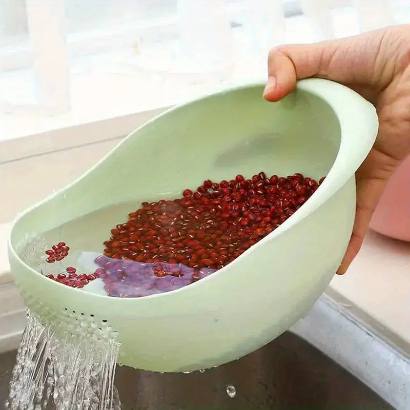 Risskål Av Plast Med Sil