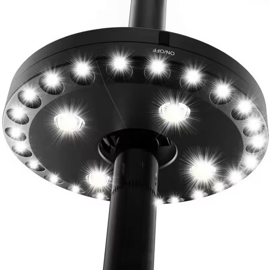 Bärbar Klämlampa