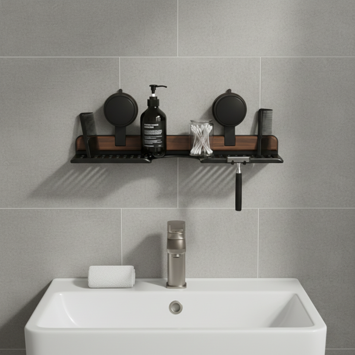 Sugmonterad Hylla För Blandare