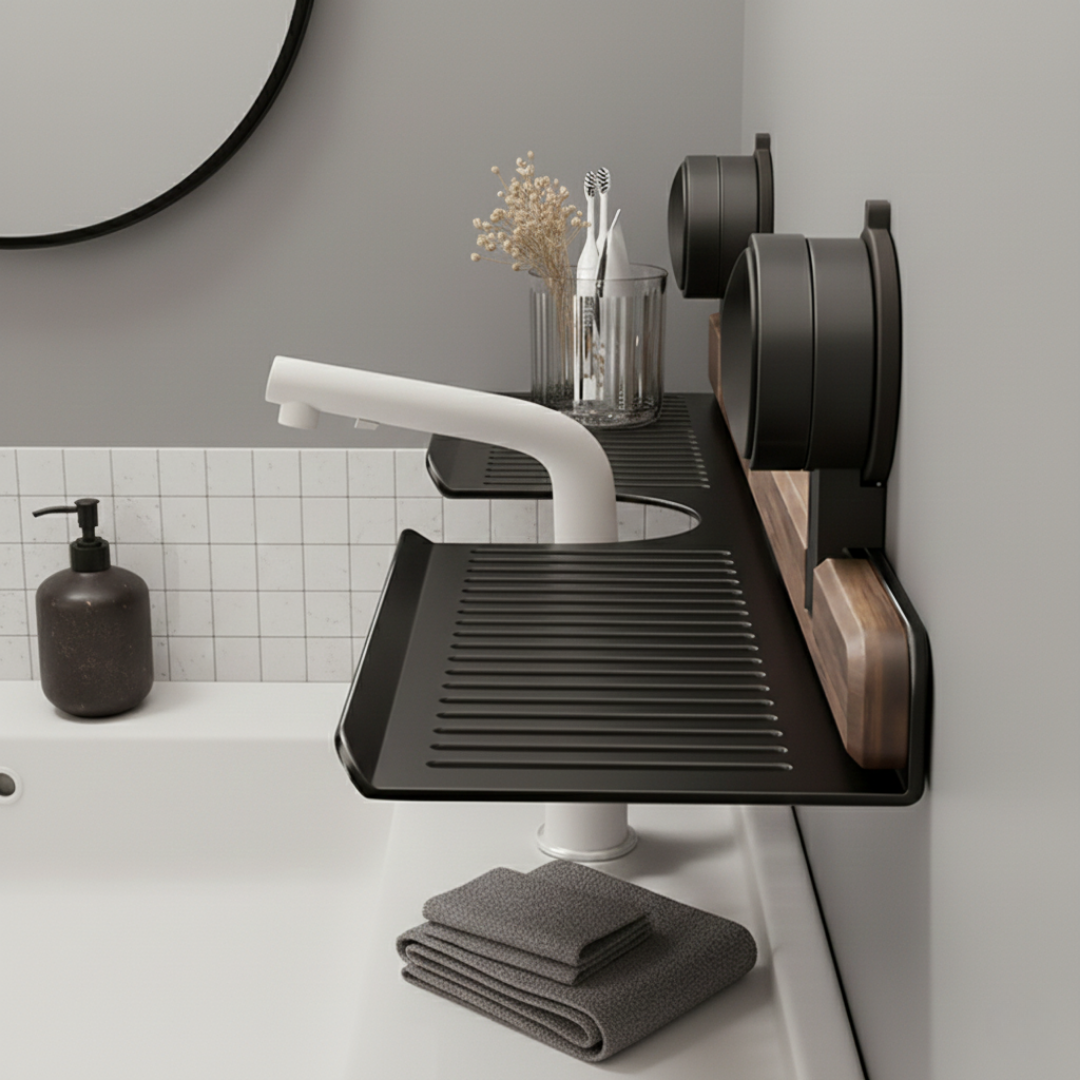 Sugmonterad Hylla För Blandare