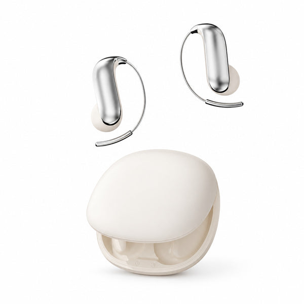 Bluetooth-hörlurar med Öronkrok – Lätta 4,2 g, 48 h Speltid