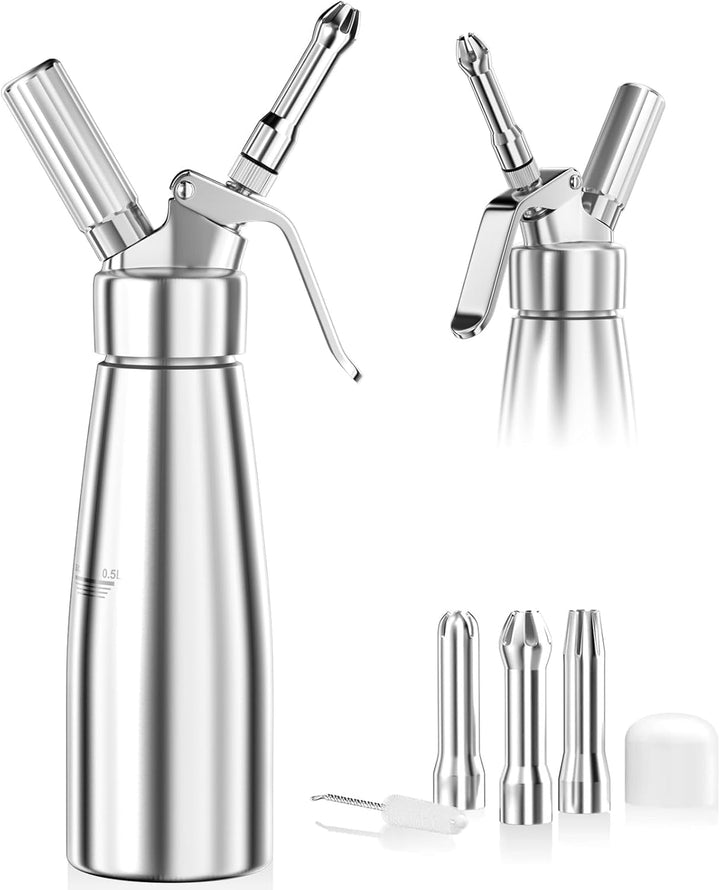 Aluminium Gräddsifon 500 ml