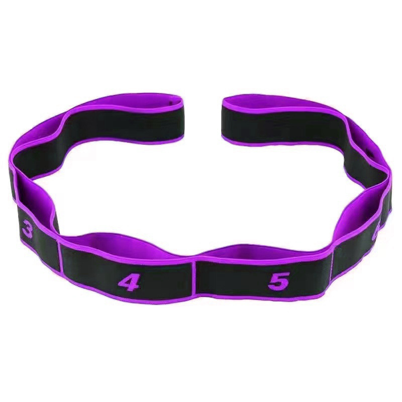 Träningsband med 8 Sektioner – Stretching och Yoga